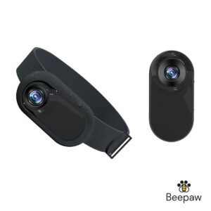 CAMARA HD CON COLLAR PARA MASCOTAS BEEPAW NEGRO