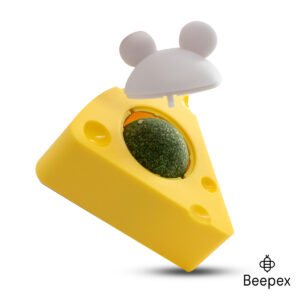 JUGUETE CATNIP QUESO AMARILLO