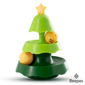 JUGUETE CATNIP ARBOL NAVIDAD TRES CAPAS VERDE