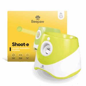 JUGUETE LANZAPELOTA INTERACTIVO BEEPAW SHOOT-E VERDE MANZANA