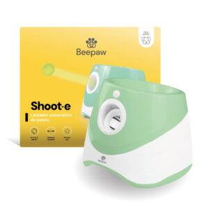 JUGUETE LANZAPELOTA INTERACTIVO BEEPAW SHOOT-E VERDE AGUA
