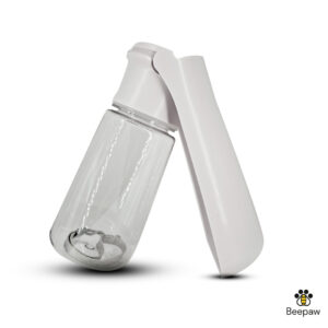 BOTELLA DISPENSADORA DE AGUA PLEGABLE  BEEPAW 550ML BLANCO