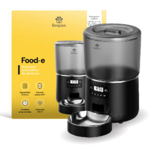 COMEDERO INTERACTIVO BEEPAW FOOD-E S/CAMARA NEGRO