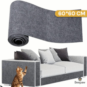 CUBRE SILLON ANTIDESGARRO RASCADOR 60*60CM. GRIS OSCURO