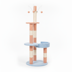 Árbol Rascador Multinivel para Gatos con Cama y Juguetes MOD10