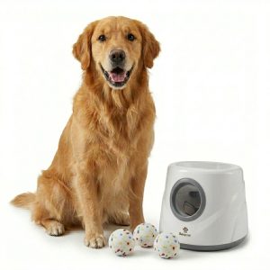 JUGUETE LANZAPELOTA INTERACTIVO BEEPAW SHOOT-E 2.0 / GRIS