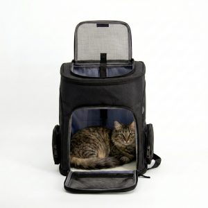 MOCHILA EXPANSIBLE 33X65X40 CM MOD 2 NEGRO