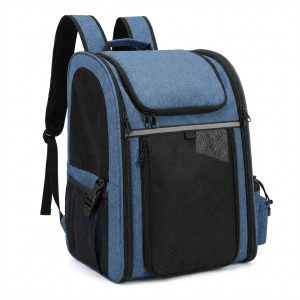 MOCHILA EXPANSIBLE 34X29X43 CM MOD 1 AZUL